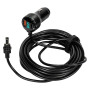 Кабель живлення для Starlink Mini E-NET автомобільний прикурювач/DC з USB Type-C та LED 5м