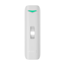 Бездротовий вуличний датчик руху «штора» Ajax Curtain Outdoor Mini Jeweller White з технологією подвійного виявлення