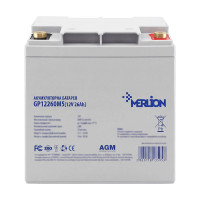Акумуляторна батарея AGM свинцево-кислотна Merlion GP12260M5 12V/26Ah