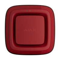 Бездротовий адресний пожежний оповіщувач світлозвуковий Ajax EN54 FireProtect (Sounder/VAD) Jeweller Red