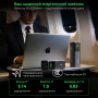 Повербанк 20000mAh Choetech B1012 Grey 100W з EU адаптером QC3.0 PD3.0, вбудований кабель