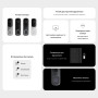 Відеодзвінок з WiFi 4Mp Ajax DoorBell White із вбудованим штучним інтелектом та ІЧ датчиком руху