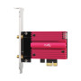Адаптер WiFi 7 Cudy WE9300S BE9300 PCI Express тридіапазонний з Bluetooth 5.4