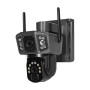 IP PTZ-відеокамера автономна з 4G та сонячною панеллю 3Mp+3Mp Light Vision VLC-9230IG/2C3S (Solar) f=4mm, на акумуляторних батареях