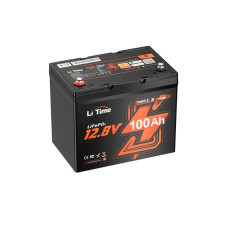 Акумуляторна батарея літій-залізо-фосфатна з Bluetooth 12.8В 100А*год LiFePO4 LiTime Group24 L12V100-100-GROUP24-BT-4-A70