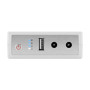 Комплект Mini UPS з блоком живлення: джерело безперебійного живлення Mini UPS WGP UPS103C 20000mAh 5V/12V/12V, Li-ion 4*5Ah, для роутера і оптичного термінала та блок живлення SPF-1202B 12V/2A (24W)