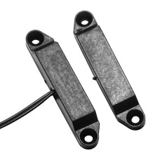 Датчик відчинення магнітоконтактний накладний Електрон ЕСМК-4 чорний на пластикові/дерев’яні поверхні