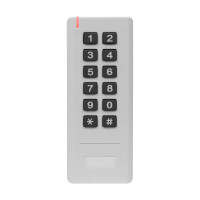 Клавіатура бездротова зі зчитувачем EM-Marine Trinix TRK-2201WR White