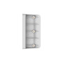 Бездротовий вуличний датчик руху «штора» Ajax Curtain Outdoor Mini Jeweller White з технологією подвійного виявлення