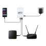 Джерело безперебійного живлення з блоком живлення Mini UPS WGP UPS103C Quick Charge 20000mAh 5V/12V/12V, Li-ion 4*5Ah, для роутера та оптичного терміналу