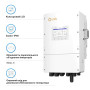Гібридний трифазний інвертор 15kW Solis S6-EH3P15K-L 48V WiFi 2 MPPT