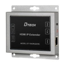 Подовжувач відеосигналу HDMI 150m IP-150 Dtech DT-7043R (QCW) Receiver
