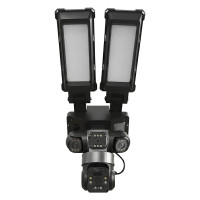 IP PTZ-відеокамера автономна з 4G, прожектором та сонячною панеллю 3Mp+3Mp+3Mp Light Vision VLC-1223IGL/3C (Lamp+Solar) f=4mm, на акумуляторних батареях