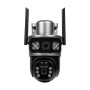 IP PTZ-відеокамера автономна з 4G та сонячною панеллю 3Mp+3Mp Light Vision VLC-9430IG/2C3S (Solar) f=4mm, на акумуляторних батареях