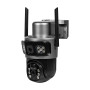 IP PTZ-відеокамера автономна з 4G та сонячною панеллю 3Mp+3Mp Light Vision VLC-9430IG/2C3S (Solar) f=4mm, на акумуляторних батареях