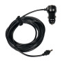 Кабель живлення для Starlink Mini E-NET автомобільний прикурювач/DC з USB Type-C та LED 5м