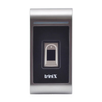 Біометричний антивандальний термінал Trinix TRR-1102MFI(WF) зі зчитувачем відбитків пальців і карт Mifare