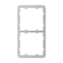 Рамка Ajax Frame (2 seats) vertical для розумного вертикального комбінованого вимикача світла LightSwitch