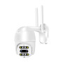 IP PTZ-відеокамера з WiFi 6Mp (2*3Mp) Light Vision VLC-9106WI10ZL (CareCam Pro) f=4+8mm, ІЧ+LED-підсвічування, з мікрофоном