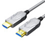 Кабель оптичний армований HDMI 2.1 100m Dtech DT-HF8100K