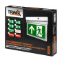 Покажчик світлозвуковий Trinix EVAC-02 80dB 220V/12-24V з акумулятором LiFePo4 3.2V/1500mAh