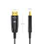 Кабель оптичний HDMI 2.1 10m Dtech DT-HOF8010
