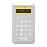 Клавіатура Tiras K-PAD OLED White з OLED-дисплеєм