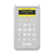 Клавіатура Tiras K-PAD OLED White з OLED-дисплеєм