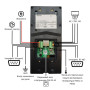 IP-відеопанель багатоабонентська 2Mp Akuvox E16C з екраном 5