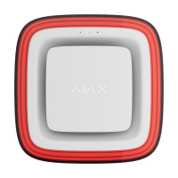 Бездротовий адресний пожежний оповіщувач світлозвуковий Ajax EN54 FireProtect (Sounder/VAD) Jeweller White