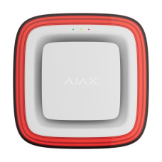 Бездротовий адресний пожежний оповіщувач світлозвуковий Ajax EN54 FireProtect (Sounder/VAD) Jeweller White Бездротовий адресний пожежний оповіщувач світлозвуковий Ajax EN54 FireProtect (Sounder/VAD) Jeweller White