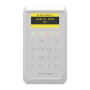 Клавіатура Tiras K-PAD OLED+ White з OLED-дисплеєм та вбудованим зчитувачем NFC/Mifare