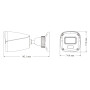 IP-відеокамера 2Mp TVT TD-9421S4L-C(D/PE/AW1) Black f=2.8mm, ІЧ+LED-підсвічування, з мікрофоном