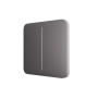 Кнопка Button (grey/сіра) для LightSwitch SoloButton (2-gang) Ajax