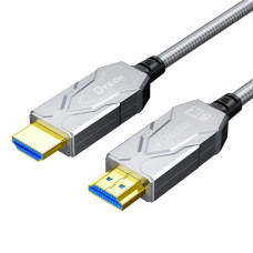 Кабель оптичний армований HDMI 2.1 80m Dtech DT-HF8080K Кабель оптичний армований HDMI 2.1 80m Dtech DT-HF8080K
