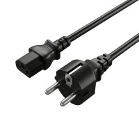 Кабель живлення Trinix C13-EU plug євророзетка 3м