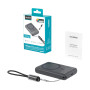 Повербанк 10000mAh Choetech B862 Grey 22.5W QC3.0 PD3.0 бездротова магнітна зарядка MagSafe