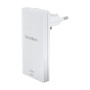 Мережевий зарядний пристрій Choetech PD6011 Ultra thin PD67W GAN A+C White