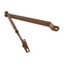 Коліно для доводчиків Dortec DT65ARM Brown з фіксацією дверей у відчиненому положенні