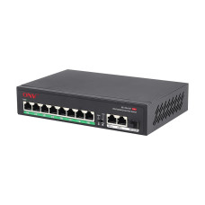 PoE-комутатор некерований 11-портовий ONV-H1108PFD з 8 портами PoE