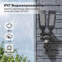 IP PTZ-відеокамера автономна з 4G, прожектором та сонячною панеллю 3Mp+3Mp+3Mp Light Vision VLC-1223IGL/3C (Lamp+Solar) f=4mm, на акумуляторних батареях