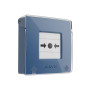 Бездротова кнопка для активації пожежної тривоги вручну Ajax ManualCallPoint Blue Jeweller