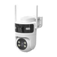 IP PTZ-відеокамера з WiFi 4Mp+4Mp Light Vision VLC-9304WI/2C (Tuya) f=4mm, ІЧ+LED-підсвічування, з мікрофоном