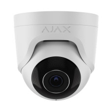 IP-відеокамера 5Mp Ajax TurretCam (5 Mp/4 mm) (8EU) ASP White f=4mm з мікрофоном