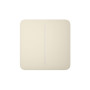 Кнопка Button (ivory/слонова кістка) для LightSwitch SoloButton (2-gang) Ajax