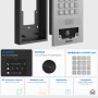 IP-відеопанель багатоабонентська 2Mp Akuvox S532 з екраном 2.8