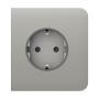 Фронтальна панель Ajax SideCover (basic) [type F] oyster/устрична для розетки Outlet (type F)