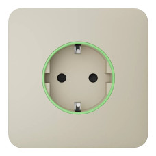 Фронтальна панель Ajax SoloCover (smart) [type F] [55] ASP ivory/слонова кістка для розумної розетки Outlet (type F)