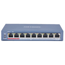 Hikvision DS-3E0109P-E(C) POE Комутатор 8 портів некерований