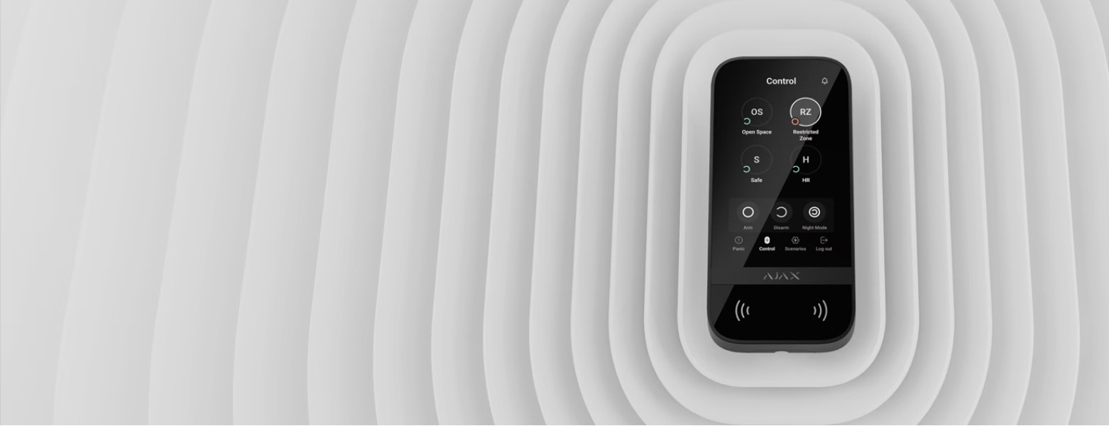 Релиз KeyPad TouchScreen: Новый уровень управления системой Ajax